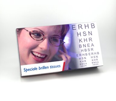 Optima Clear Speciale brillen tissues (1 doos)