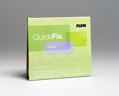 Navulling elastische pleisters Quickfix pleisterdispenser