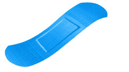 Kit Detecteerbare blauwe PE pleister 19 x 72 mm (100 st.) Kit Detecteerbare blauwe PE pleister 19 x 72 mm (100 st.)